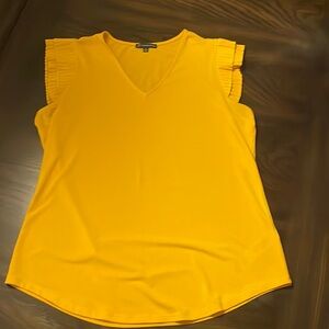 LADIES CHROME YELLOW TOP